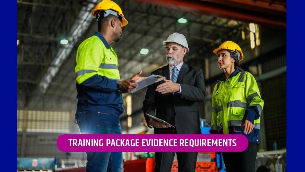 Training package evidence requirements in Australia