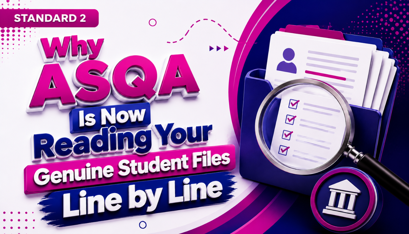 Why ASQA Is Now Reading Your Genuine Student Files Line by Line