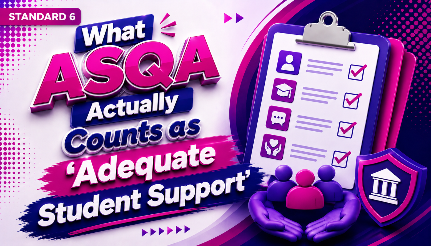 What ASQA Actually Counts as 'Adequate Student Support'