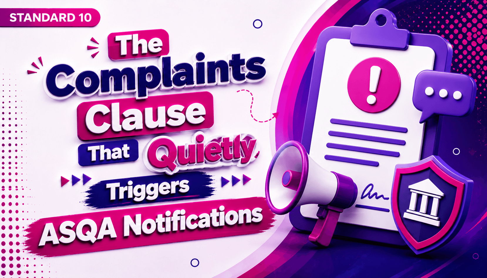 The Complaints Clause That Quietly Triggers ASQA Notifications